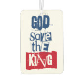 神救王チャールズ英王室の（昆虫）オオカバマダラ、モナークC カーエアーフレッシュナー (裏面)