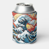 神日本の川素晴らし波 缶クーラー (缶裏面)