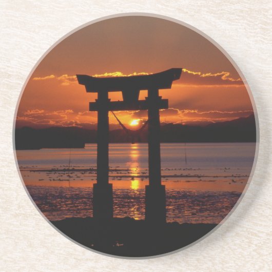 神日本の社・長尾 コースター (正面)