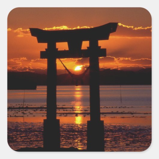 神日本の社・長尾 スクエアシール (正面)