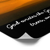 神書福音 – マーチンルーサー引用文プリント ポスター (角)