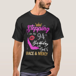 神最高のの誕生日で94番目の世界に踏み込む Tシャツ