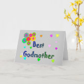 神最高の母の贈り物 カード (黄色い花)