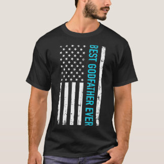 神最高の父は米国の国旗 Tシャツ