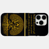 神木の下の仏 Case-Mate iPhoneケース (裏面 (横))