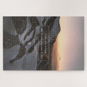 神来に近くヤコブ4: 8 Christian Bible Verse ジグソーパズル (横)