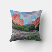 神枕の門の岩庭 クッション (裏面)