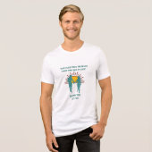 神様が作ったビーチラブの贅沢 トライブレンドTシャツ (正面全面)