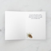 神様が彼にパパを呼んだ – グリーティングカード (内部)