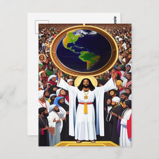 神様が愛するキリスト教美術はがき ポストカード (正面/裏面)