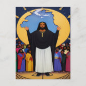 神様が愛する世界クリスチャンの絵葉書 ポストカード (正面)