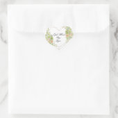 神様が愛を祝福 – 美しいハートシール ハートシール (バッグ)