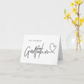 神様が神様の提案になるための贈り物 カード (黄色い花)