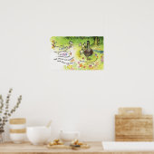 神様と呼ぶ, 20" x 12.5インチ,プリント ポスター (キッチン)