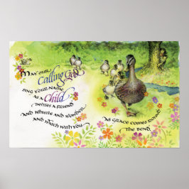 神様と呼ぶ， 20" x 12.5インチ，プリント ポスター