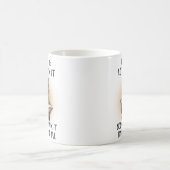 神様に任せておけ 面白い猫のマグカップ コーヒーマグカップ (中央)