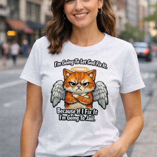 神様に直してもらおう Tシャツ