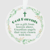 神様の両親 – 天国からの贈り物 オーナメント (正面)
