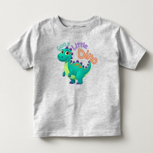 神様の小さな恐竜 子供用Tシャツ トドラーTシャツ (正面)