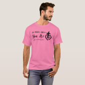 神様の愛がどこにあろうとも、どこにでもある Tシャツ (正面フル)