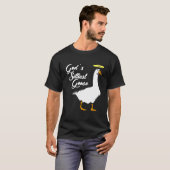 神様の最も馬鹿げたガチョウのファンシー Tシャツ (正面フル)