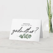 神様の母の申し出で私の神様の両親になろう カード (正面)