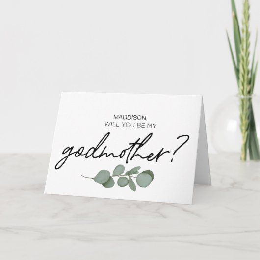 神様の母の申し出で私の神様の両親になろう カード (正面)