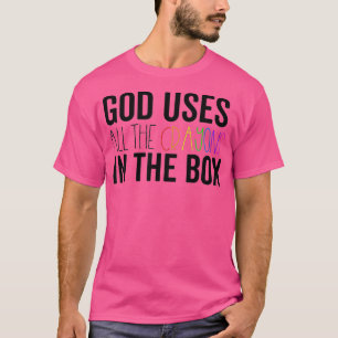 神様はボ・ジェスチャンのすべてのクレヨンを使う Tシャツ