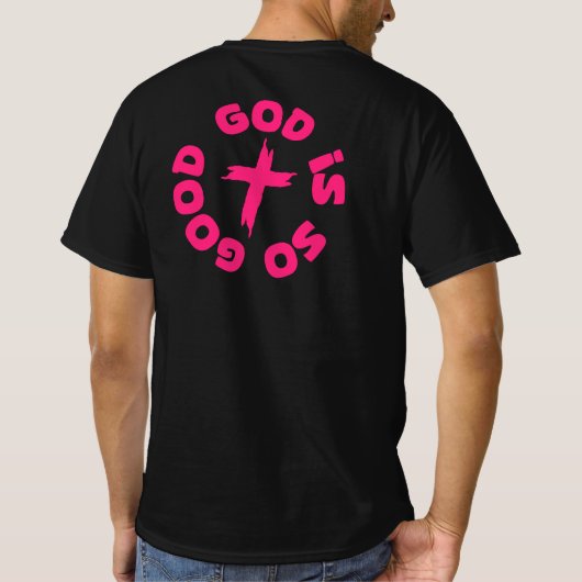 神様は優しいTシャツ Tシャツ (裏面)