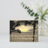 神様は愛のはがき ポストカード (スタンド正面)