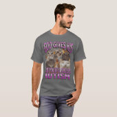 神様は最も強力な自閉症の面白い猫のミームを与える Tシャツ (正面フル)