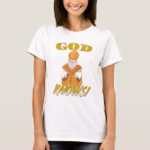 神様は知っている! Tシャツ (正面)