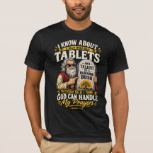 神様は私の祈りを扱えるTシャツ テンプレート