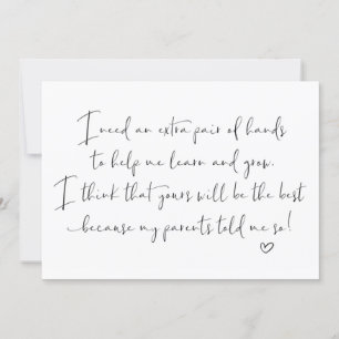 神様頼の神様の願い可愛い カード