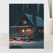 神様、あなたを思い出すたびに感謝します キャビン カード (正面)