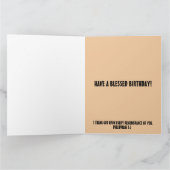 神様、いつもあなたのことを思い出すたびに感謝します 猫のカード カード (内部)