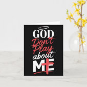 神様、私のことなんて気にしないで！心が軽くなる精神的な表現 カード (黄色い花)