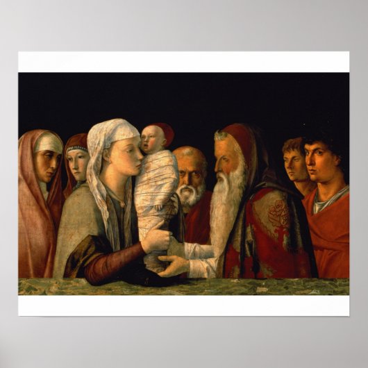 神殿でのイエスの表彰 ポスター (正面)