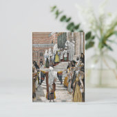 神殿でのイエスの表彰 ポストカード (スタンド正面)