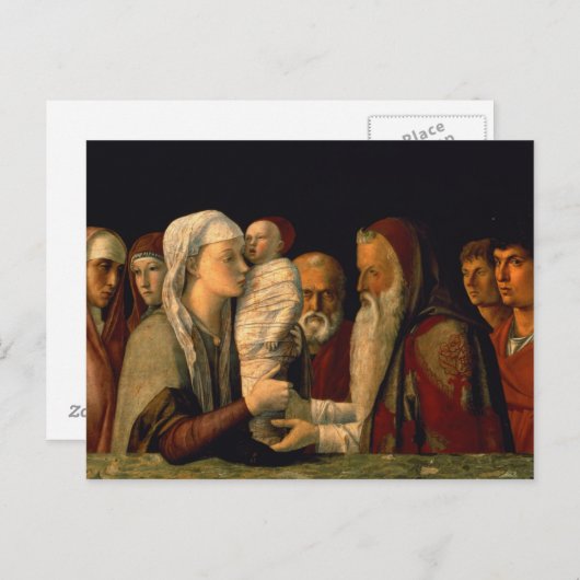 神殿でのイエスの表彰 ポストカード (正面/裏面)