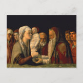 神殿でのイエスの表彰 ポストカード (正面)