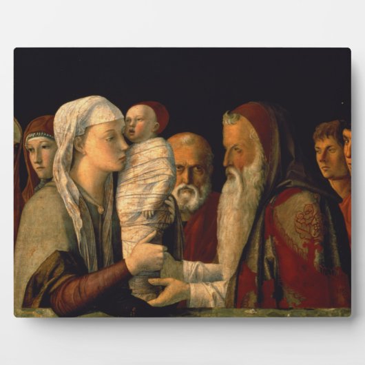 神殿でのイエスの贈り物 フォトプラーク (正面)