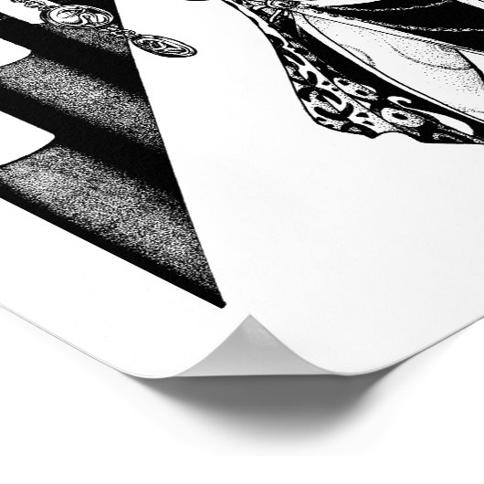 神殿のテネ ポスター (角)