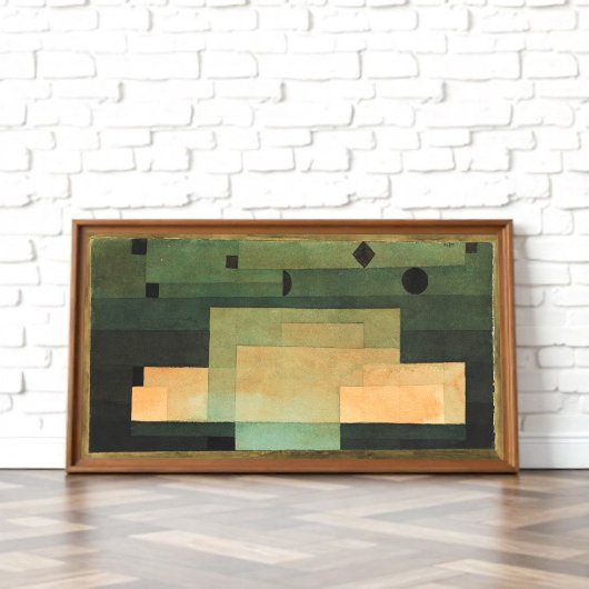 神殿の上の大空,ポール・クレアート ポスター