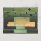 神殿の上の大空,ポール・クレアート ポストカード (正面)