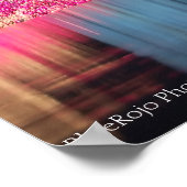 神殿の反射 ポスター (角)