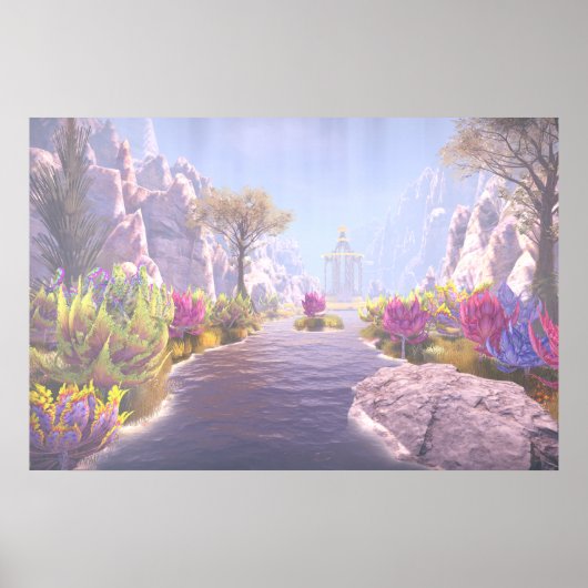 神殿への道 ポスター (正面)