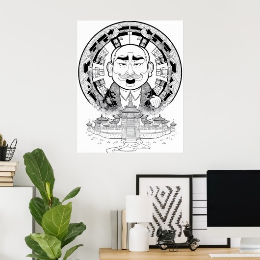 神殿守 ポスター (ホームオフィス)