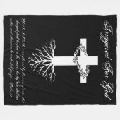 神毛布のために誘発される フリースブランケット (正面(横))