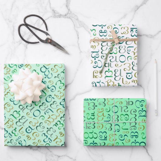 神灘 ラッピングペーパーシート (正面)